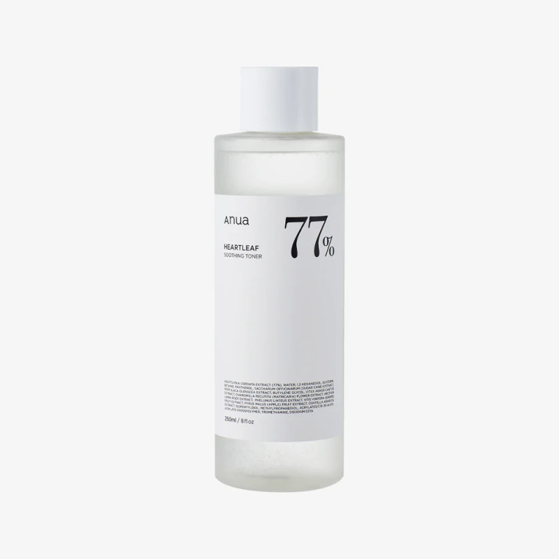 5.1 ANUA Heartleaf 77% Soothing Toner - Nyugtató arctoner