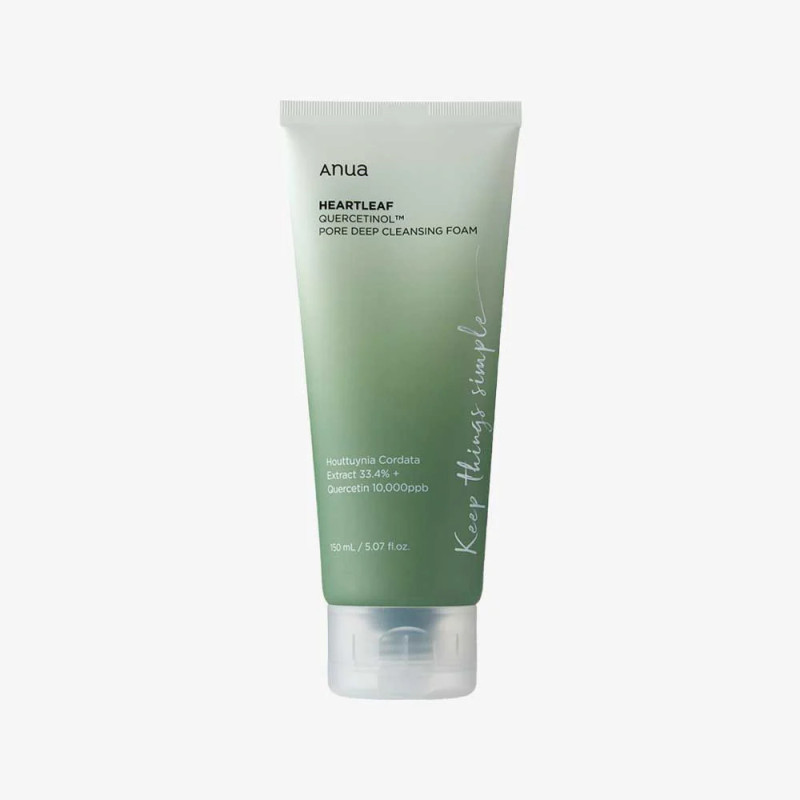 5.4 ANUA Heartleaf Quercetinol Pore Deep Cleansing Foam - Mélytisztító archab