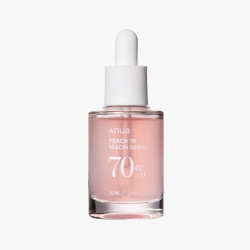 5.6 ANUA Peach 70% Niacinamide Serum - Világosító szérum 70% barackkivonattal